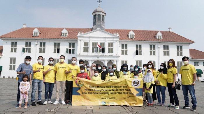 AMPG Ajak Anak-Anak Yatim Ngabuburit Ke Museum Wayang dan Museum Fatahillah
