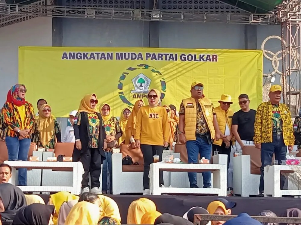 Aprozi Alam Pimpin AMPG Lampung Utara Gandeng Milenial Gelar Acara ‘Colourfun’